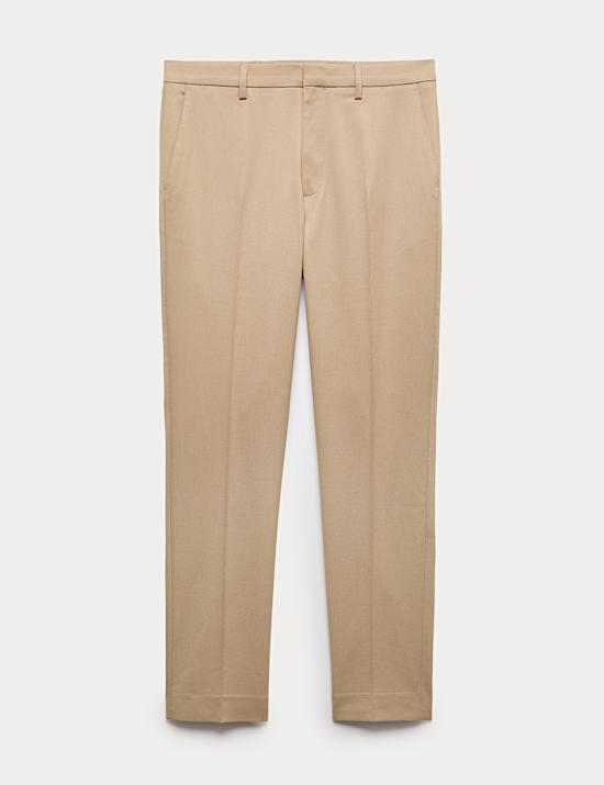 Slim Fit Smart Stretch Trousers