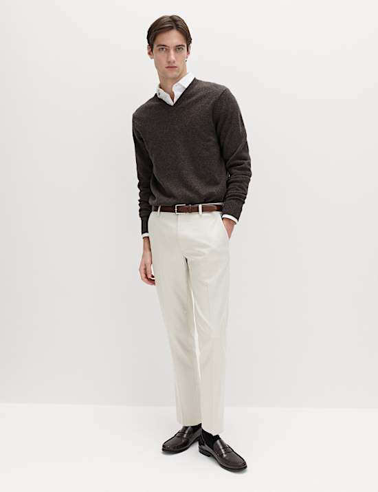 Slim Fit Smart Stretch Trousers