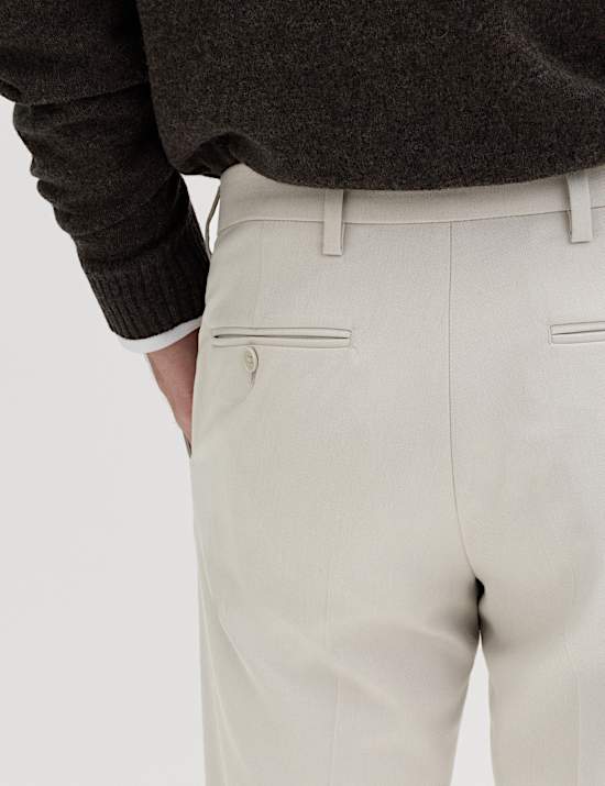 Slim Fit Smart Stretch Trousers