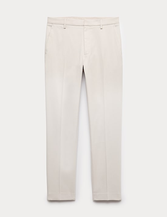 Slim Fit Smart Stretch Trousers