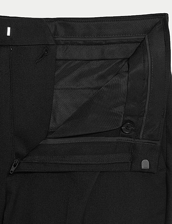 Slim Fit Stretch Smart Trousers