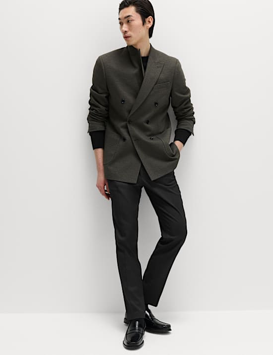 Slim Fit Smart Stretch Trousers