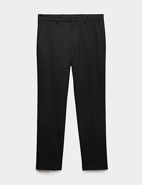 Slim Fit Stretch Smart Trousers