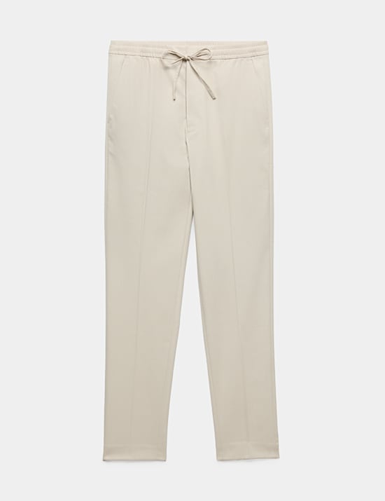 Tapered Fit Elasticated Trousers