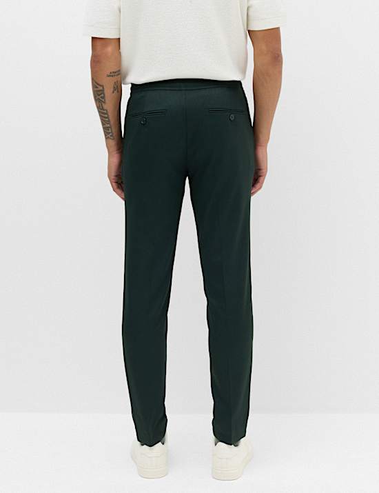 Tapered Fit Elasticated Trousers