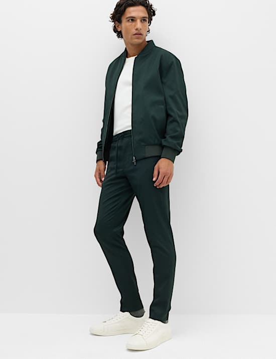 Tapered Fit Elasticated Trousers
