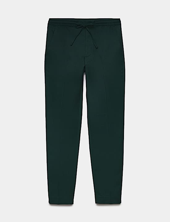 Tapered Fit Elasticated Trousers