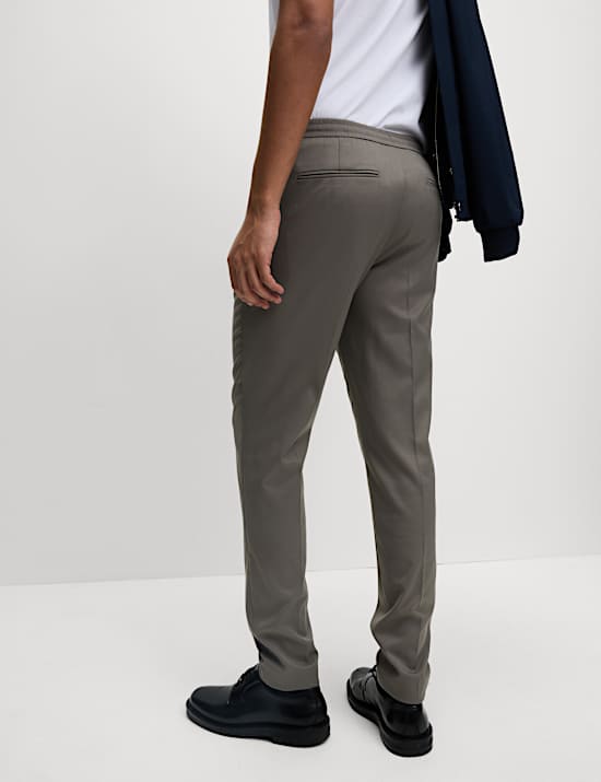 Tapered Fit Elasticated Trousers
