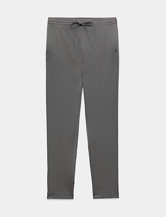 Tapered Fit Elasticated Trousers
