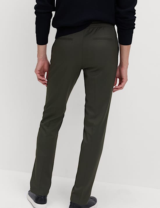Tapered Fit Elasticated Trousers