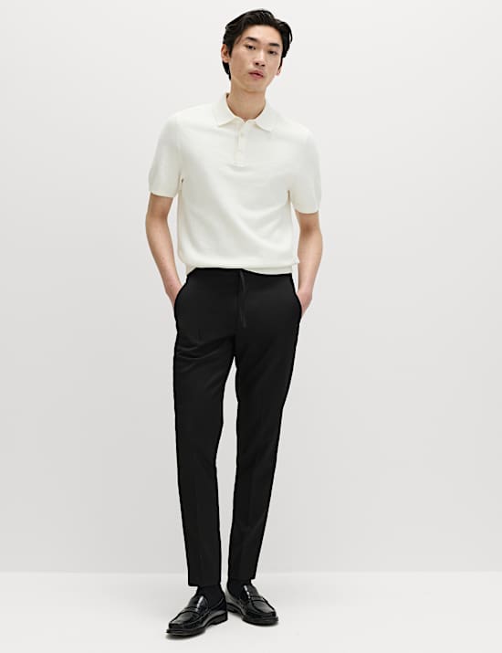 Tapered Fit Elasticated Trousers
