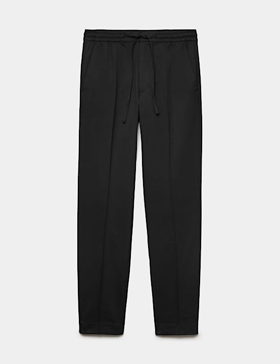 Tapered Fit Elasticated Trousers