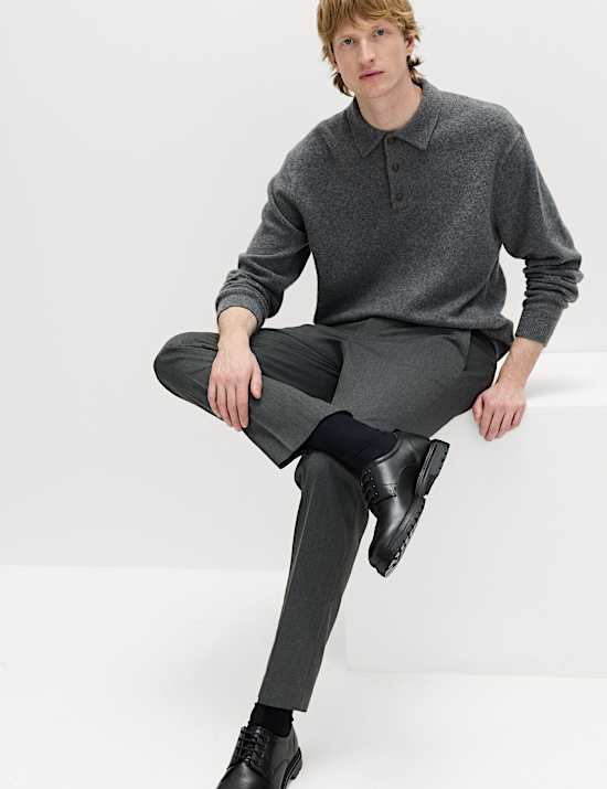 2pk Regular Fit Smart Stretch Trousers