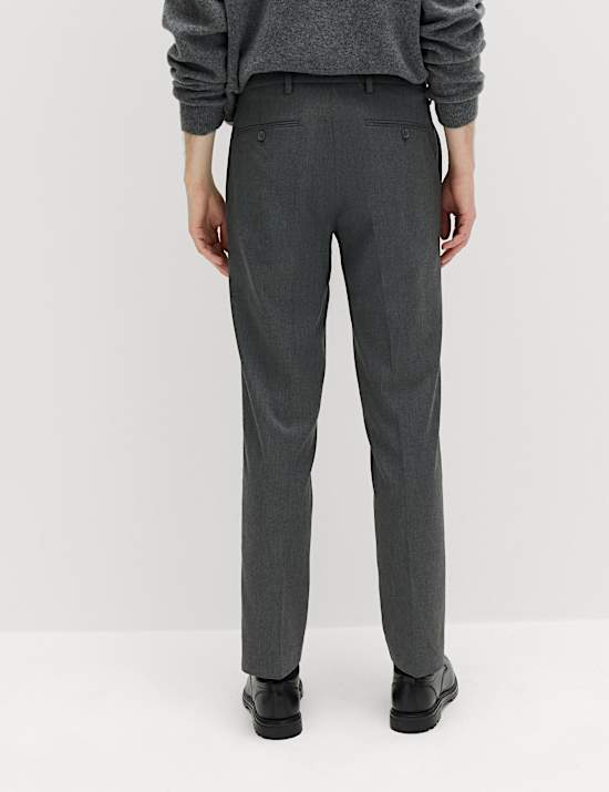 2pk Regular Fit Smart Stretch Trousers