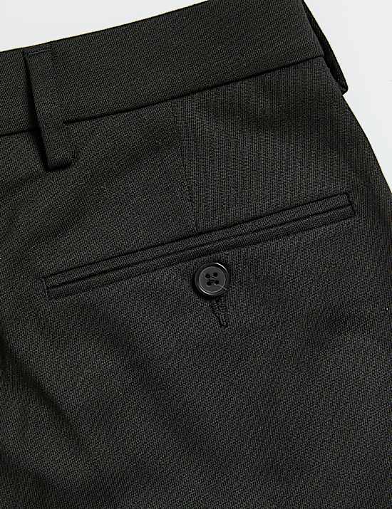 Lot de 2 pantalons habillés coupe standard en tissu extensible