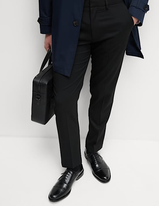 Lot de 2 pantalons habillés coupe standard en tissu extensible