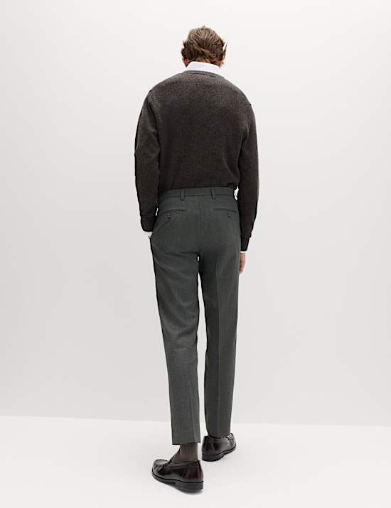 2pk Slim Fit Stretch Smart Trousers