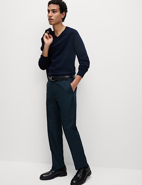 Regular Fit Trouser with Active Waist