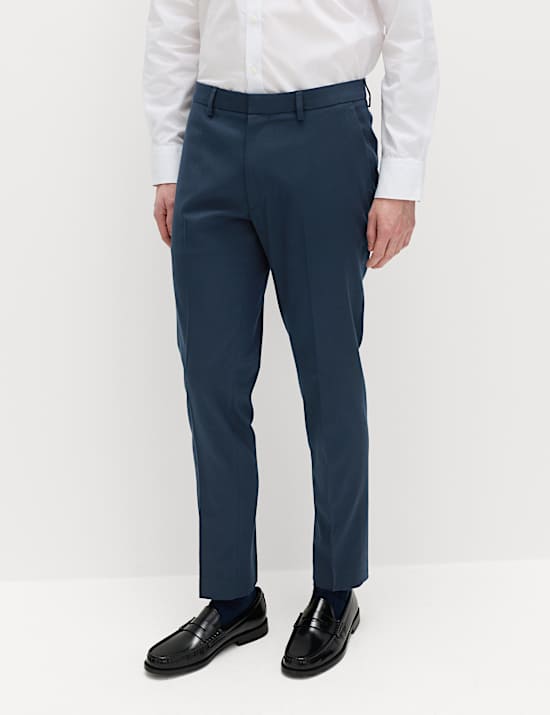 Skinny Fit Smart Stretch Trousers