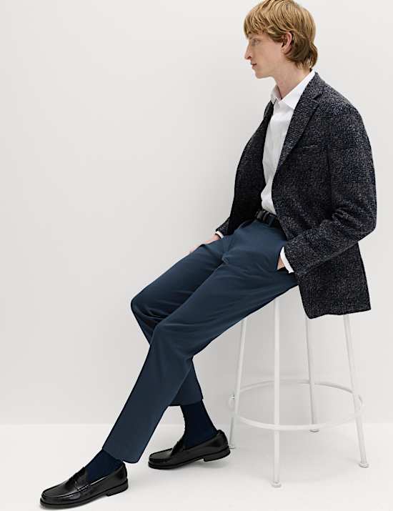 Skinny Fit Smart Stretch Trousers