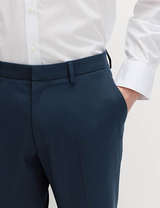 Skinny Fit Smart Stretch Trousers