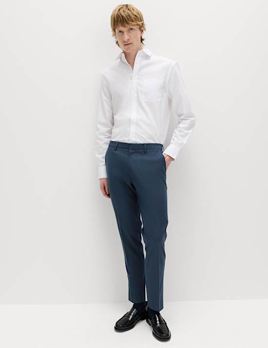 Skinny Fit Smart Stretch Trousers
