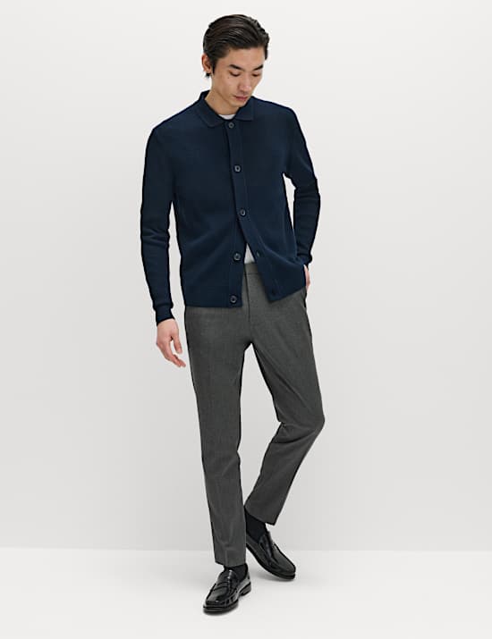 Skinny Fit Smart Stretch Trousers