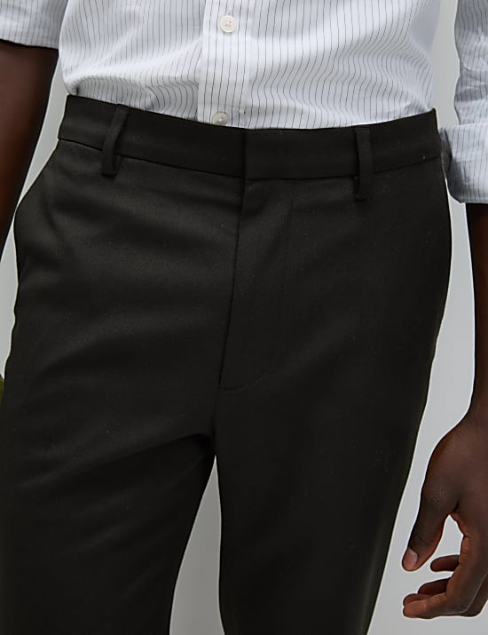 Skinny Fit Smart Stretch Trousers