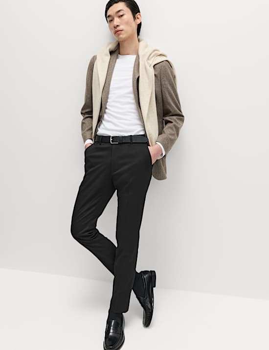 Skinny Fit Smart Stretch Trousers