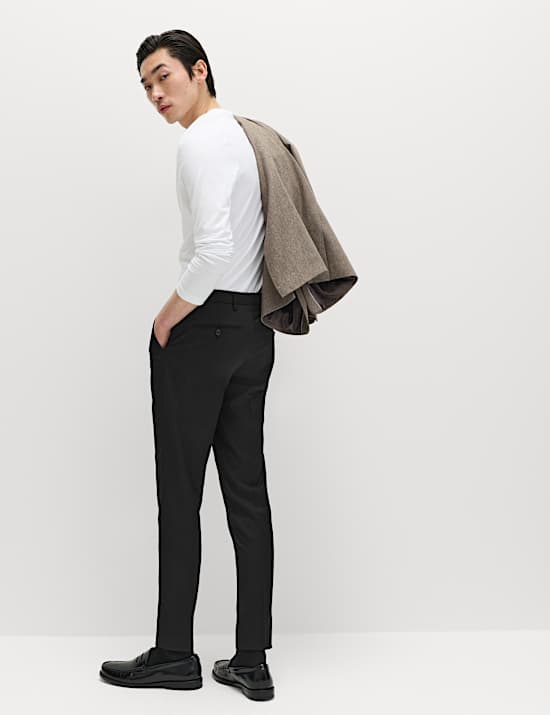 Skinny Fit Smart Stretch Trousers