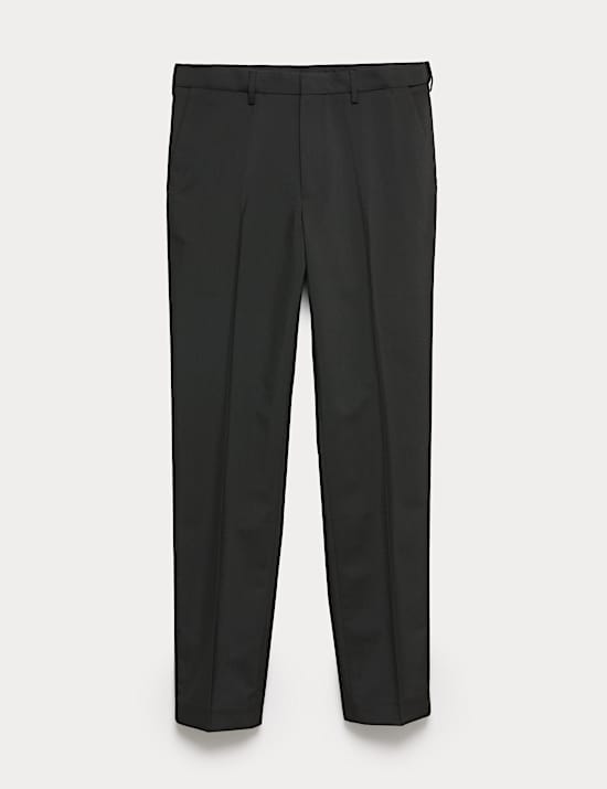Lot de 2 pantalons sans pinces coupe standard