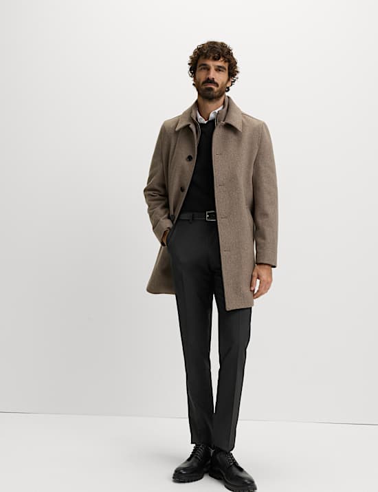 2pk Slim Fit Active Waist Smart Trousers