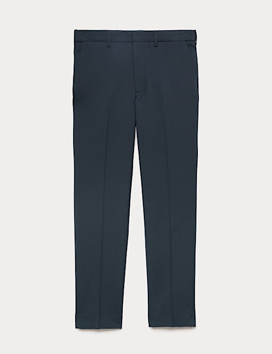 Slim Fit Crease Resist Smart Trousers