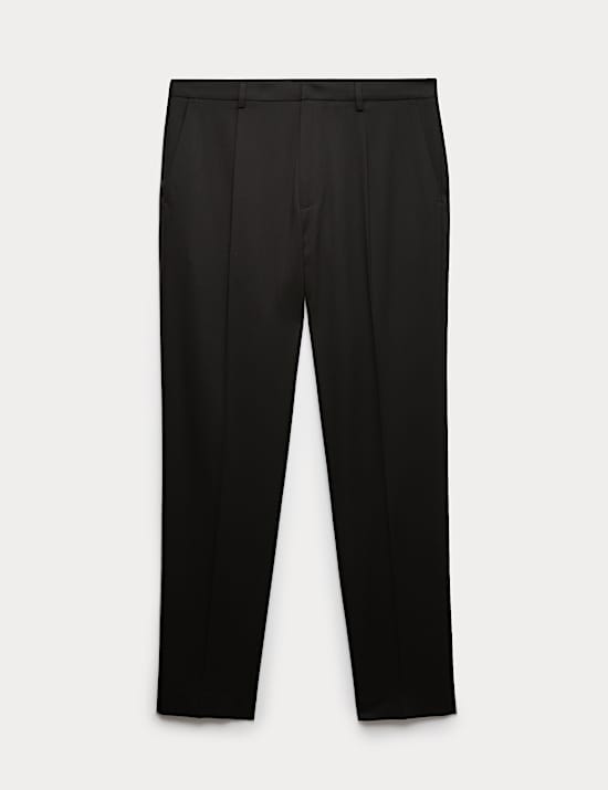 Tailored Fit Stretch Smart Trousers