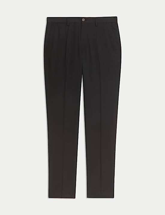 Slim Fit Wool Blend Trousers