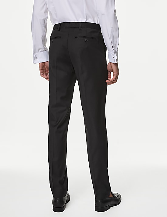 Wool Rich Stretch Trousers