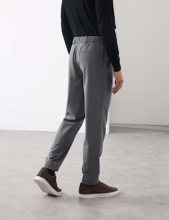 Wool Blend Performance Trousers