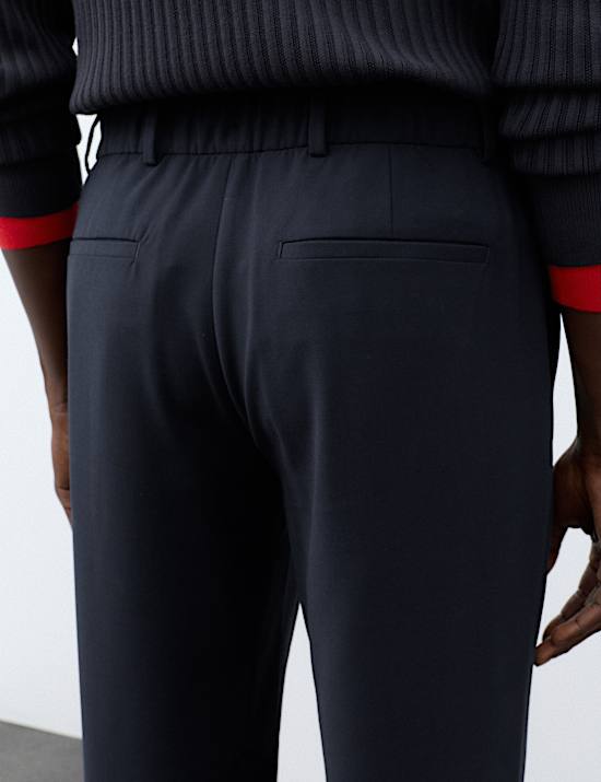 Wool Blend Performance Trousers