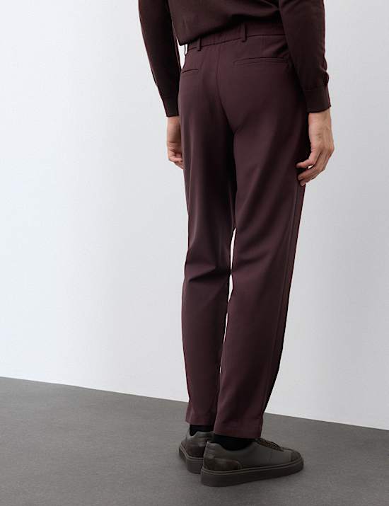 Wool Blend Performance Trousers