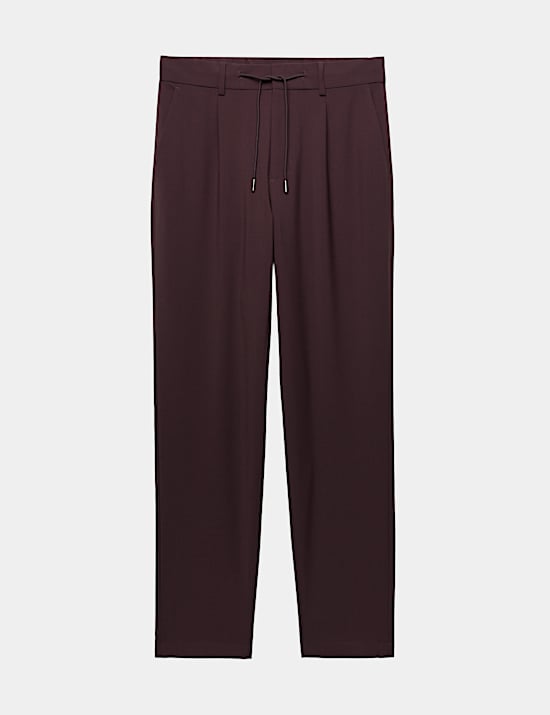 Wool Blend Performance Trousers