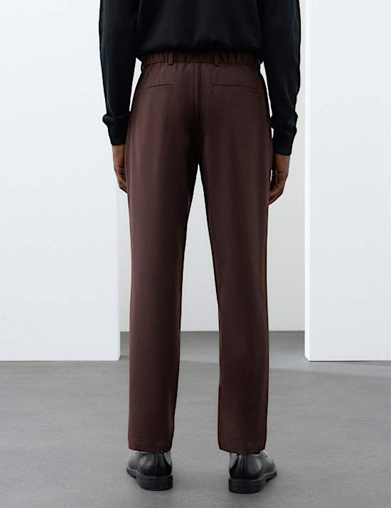 Wool Blend Performance Trousers
