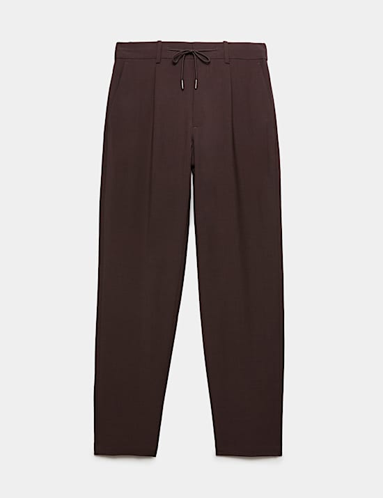 Wool Blend Performance Trousers