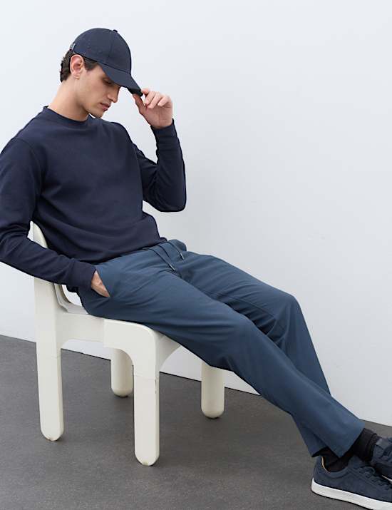 Wool Blend Performance Trousers