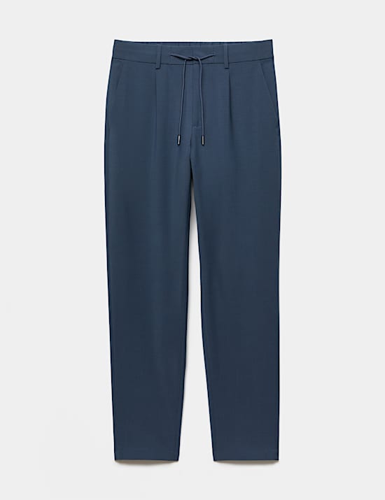 Wool Blend Performance Trousers