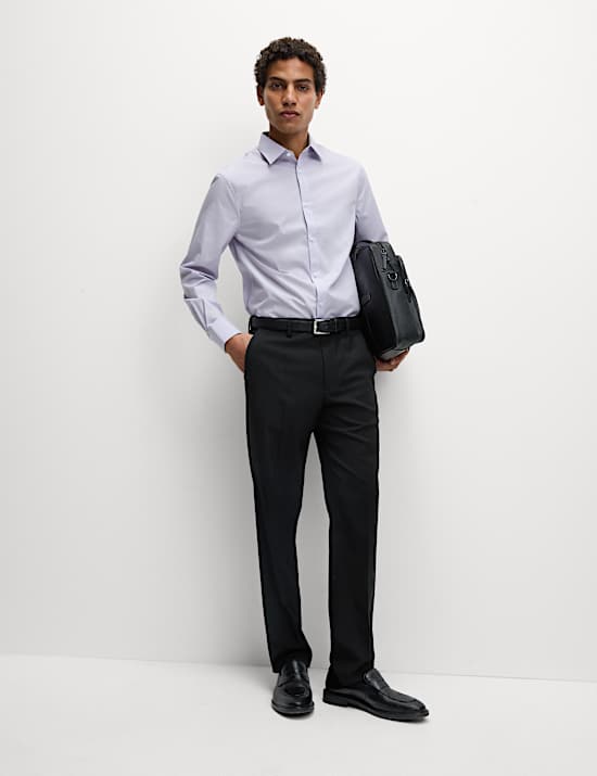 Regular Fit Stretch Trousers