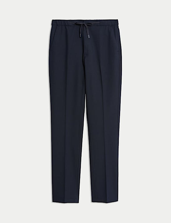 Regular Fit 360 Flex Elasticated Waist Trousers