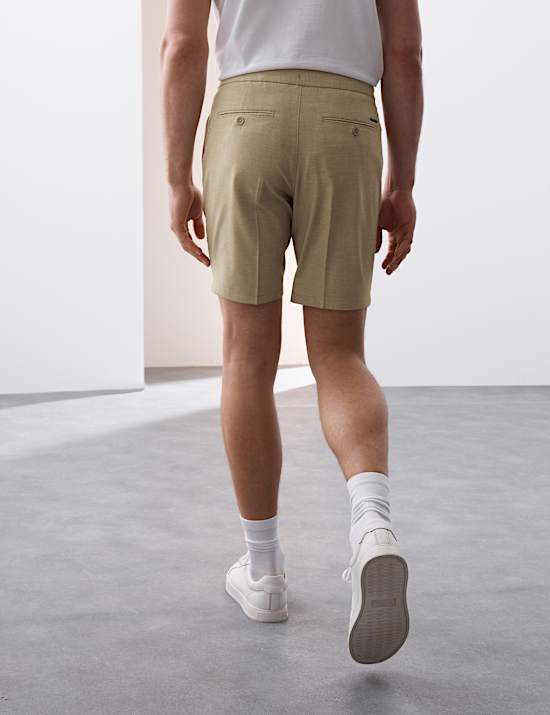Regular Fit Elasticated Waist 360 Flex Shorts