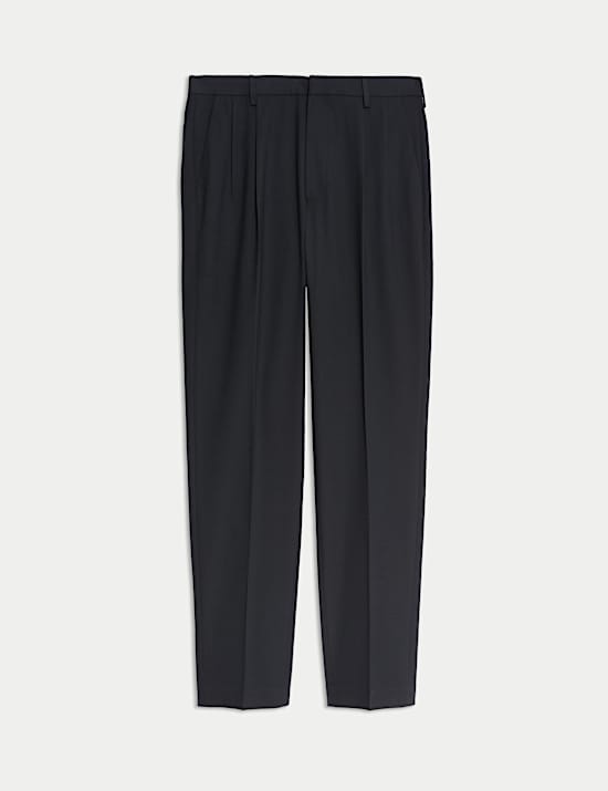 Tailored Fit 360 Flex Pleated Trousers