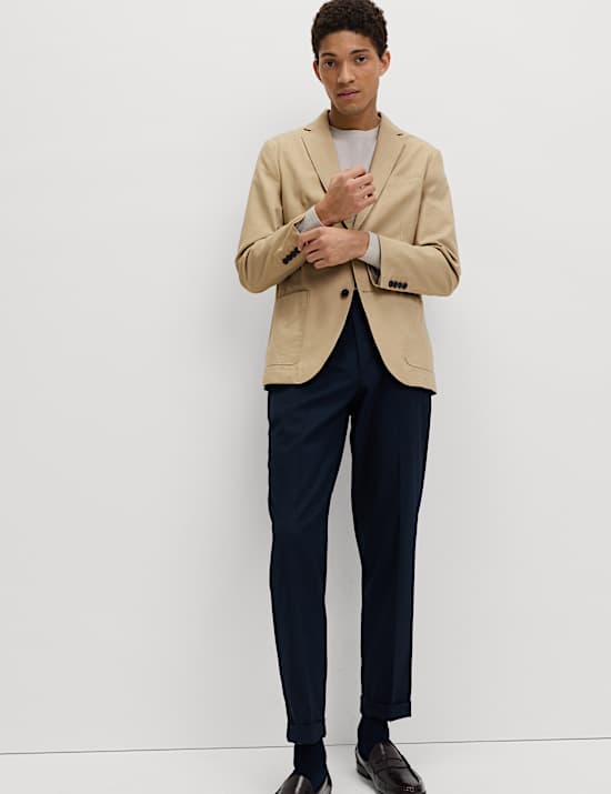 Pl&aacute;těn&yacute; blejzr s vysok&yacute;m pod&iacute;lem bavlny