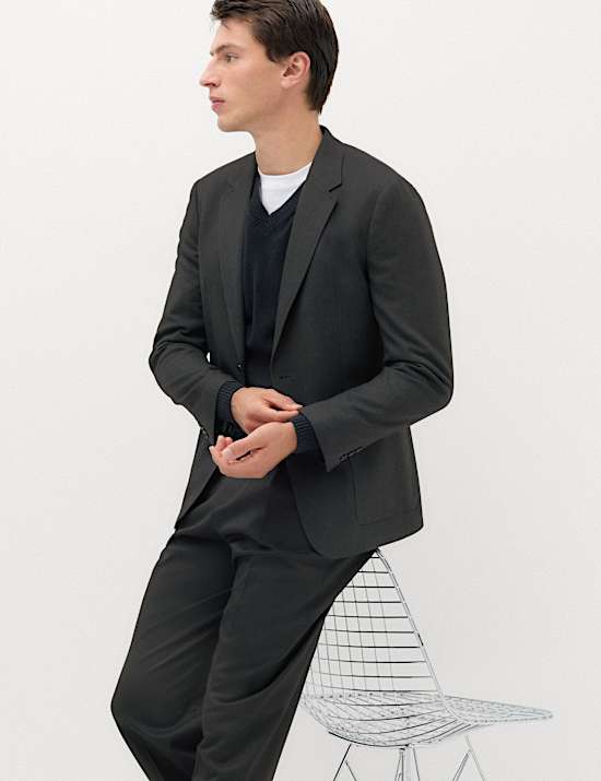 Textured Blazer